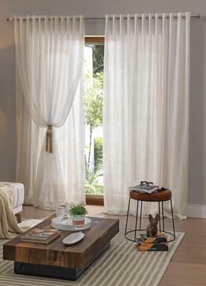 Cortina com Forro (Marfim) 3.50m X 2.50m