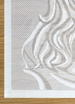 Lar e Lazer - Estandarte Cristo Branco 80x80 cm - LAR E LAZER