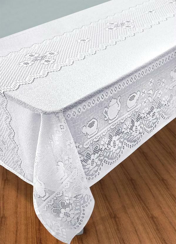 Lar e Lazer - Toalha de Mesa Quadrada Bule 150x150 Cm