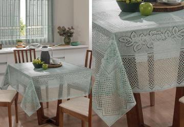 Toalha de Mesa Quadrada Pistache 150x150 cm