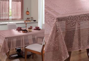 Toalha de Mesa Retangular Rose 150x220 cm