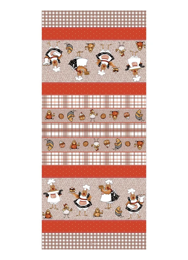 Mundo Lar - Toalha de Mesa Térmica Carijó 140x140 Cm 2