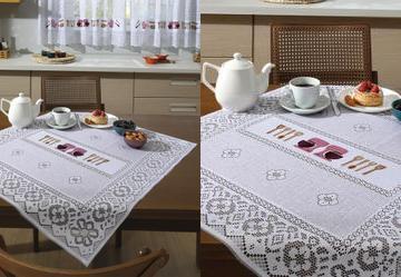 Toalha Quadrada Valncia Branca Cozinheira