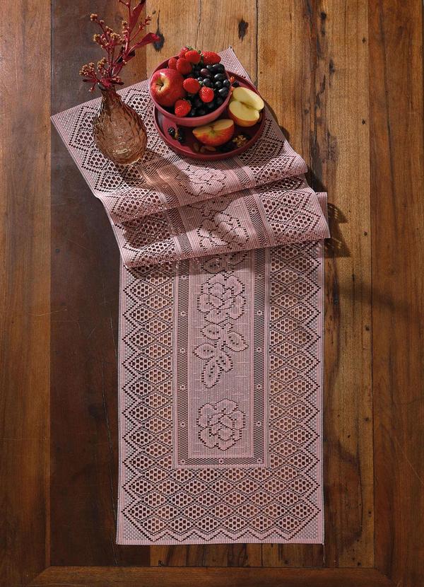 Lar e Lazer - Trilho Color Rose 40x150 cm