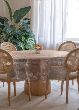 Lar e Lazer - Toalha Redonda Desert  1.80m - LAR E LAZER