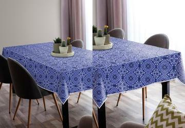 Toalha de Mesa Quadrada Arrabesco 135x135 cm