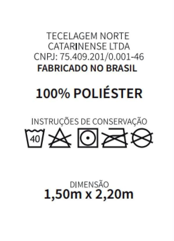 Lar e Lazer - Toalha de Mesa Retangular Branca 150x220 Cm 4