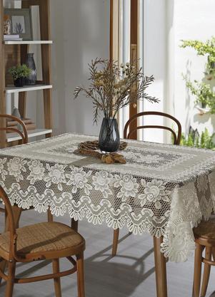 Toalha Retangular Artesanal (Cru) 1.30m X 1.80m