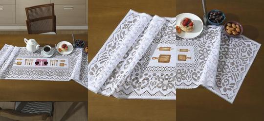 Trilho Valncia Branca Cozinheira 40cm X 1,50m