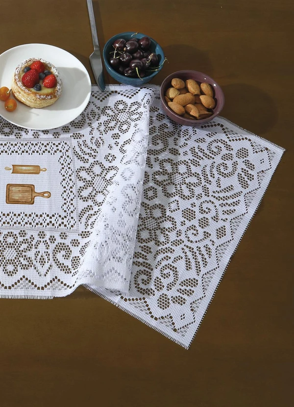 Santista - Trilho Valência Branca Cozinheira 40cm X 1,50m 3