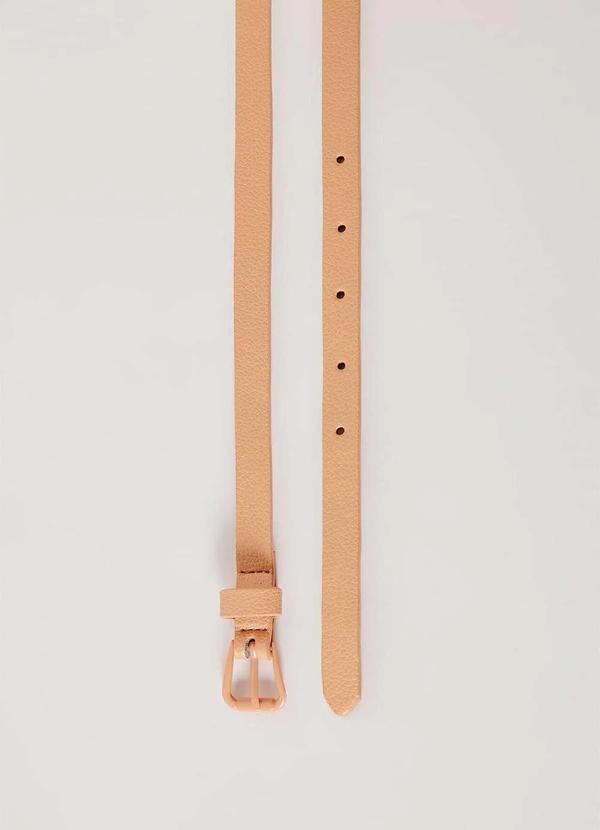 Hering - Cinto Feminino em Material Sintetico Texturizado Laranja