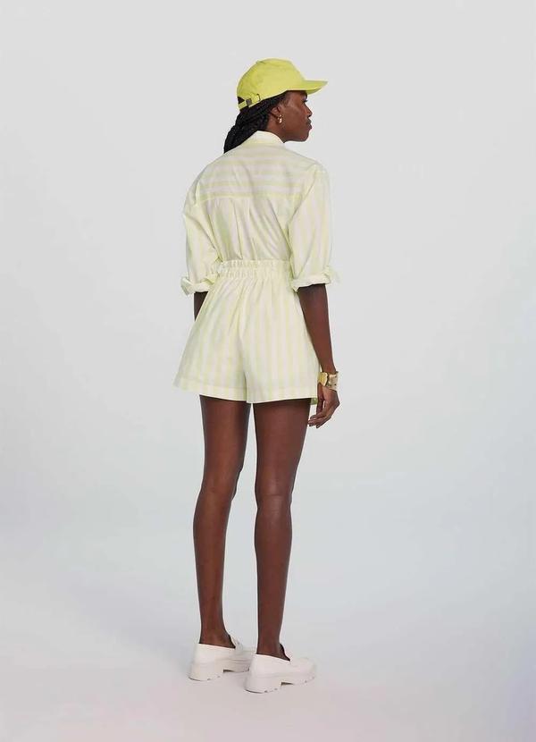 Hering - Bone Unissex Aba Curva em Sarja Amarelo 7