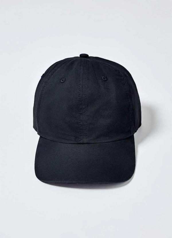 Hering - Bone Unissex Aba Curva em Sarja Preto