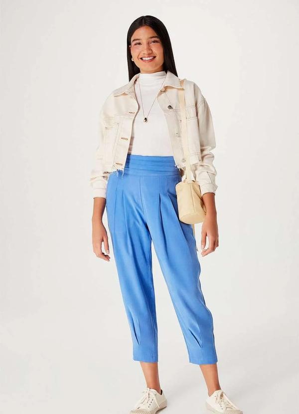 Hering - Blusa Basica Feminina Canelada Gola Alta Branco 4