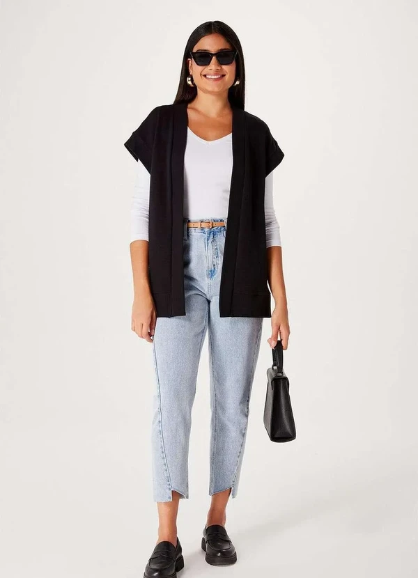 Hering - Blusa Basica Feminina Slim Manga Longa Branco 4