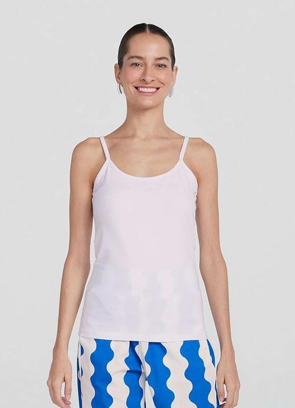 Hering - Regata Basica Feminina em Malha Branco 2