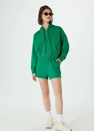 Jaqueta Feminina em Moletom Hering e Nv - HERING