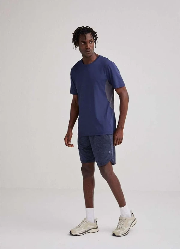 Hering - Bermuda Masculina Esportiva com Bolsos Azul 3