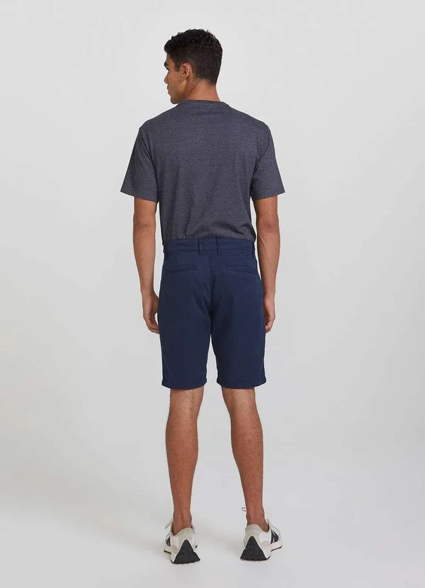 Hering - Bermuda Basica Masculina Chino Cinza 4