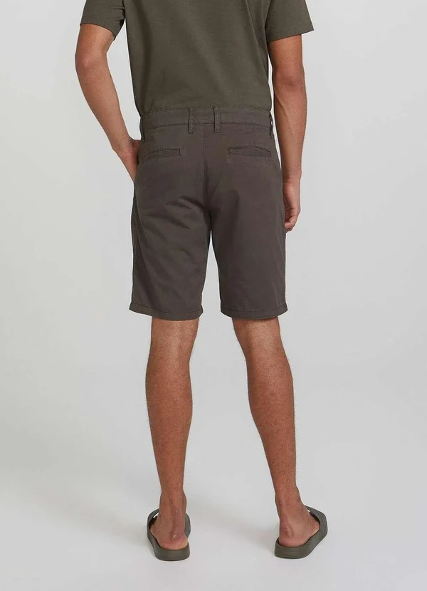 Hering - Bermuda Basica Masculina Chino Verde 3