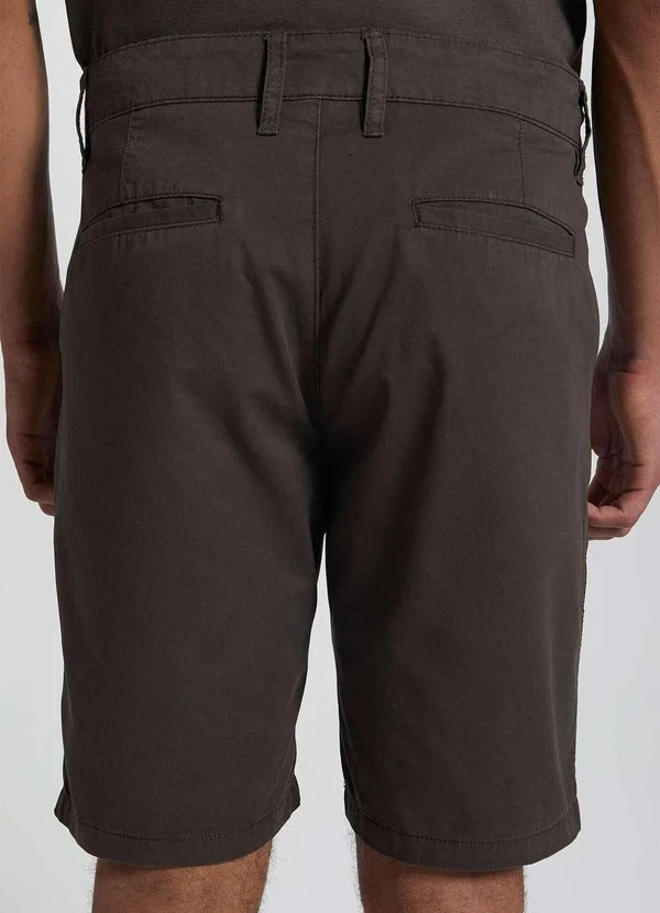 Hering - Bermuda Basica Masculina Chino Verde 6