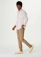 Hering - Calca Basica Masculina em Sarja Chino Cinza - variação: Marrom