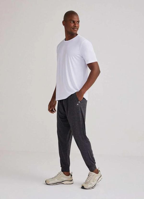 Hering - Calca Esportiva Masculina Jogger em Poliamida Preto