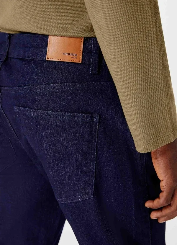 Hering - Calca Jeans Masculina Reta Azul 4