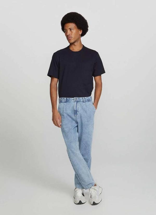 Hering - Calca Jeans Masculina Taper Azul