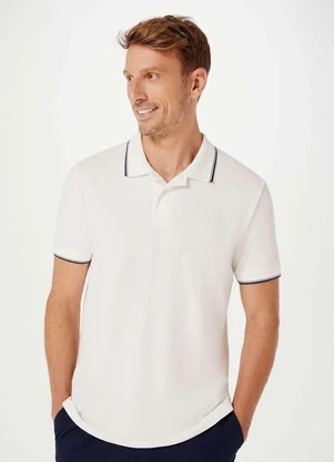 Hering - Camisa Basica Masculina Polo Basica em Algodao - HERING