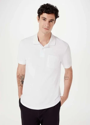 Hering - Camisa Polo Basica Masculina Manga Curta - HERING