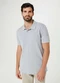 Hering - Camisa Polo Masculina em Piquet Azul - variação: Cinza