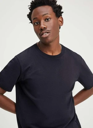 Hering - Camiseta Basica Masculina Manga Curta em Algodao Pima - HERING