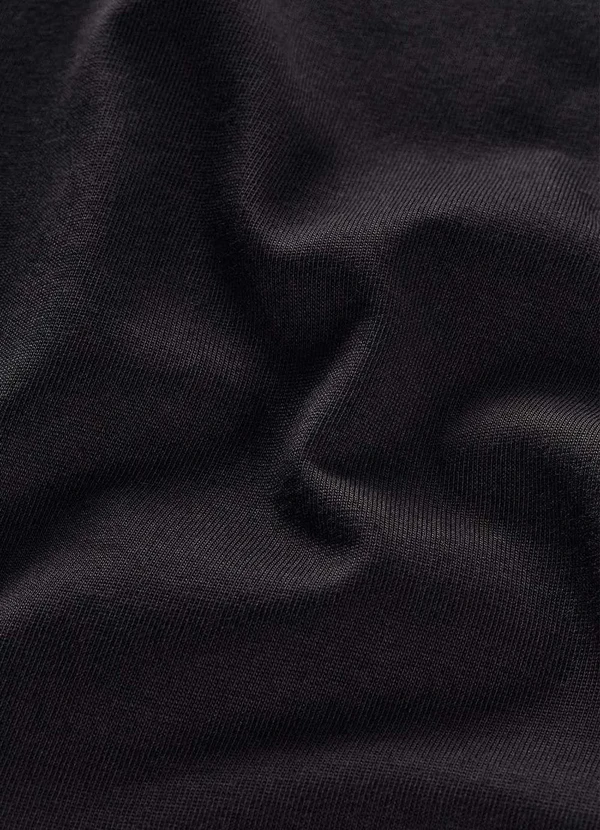 Hering - Camiseta Basica Masculina Manga Curta em Algodao Pima Preto 5