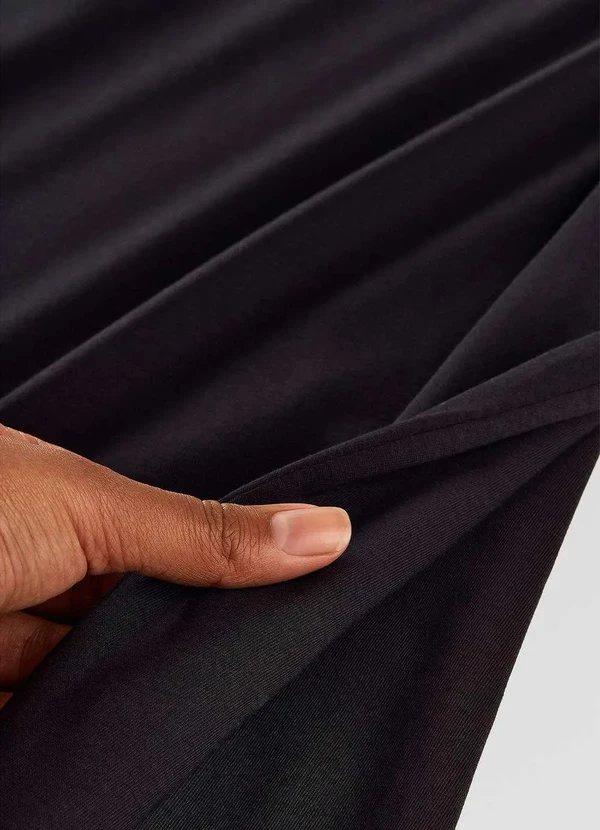 Hering - Camiseta Basica Masculina Manga Curta em Algodao Pima Preto 6