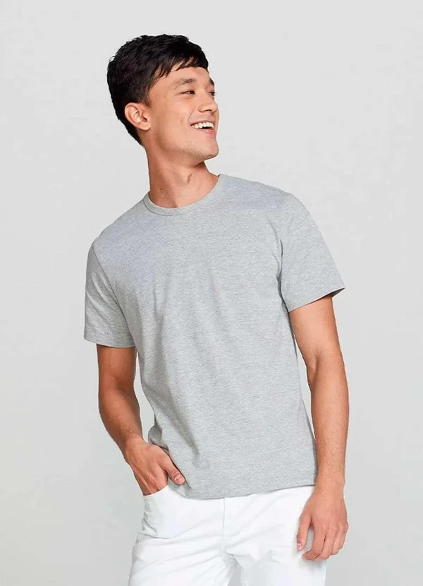 Hering - Kit com 3 Camisetas Masculinas Basicas Multicores 3