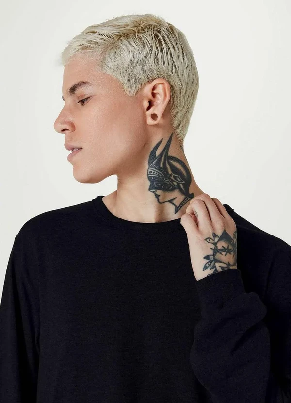 Hering - Camiseta Basica Masculina Slim Manga Longa Preto 3