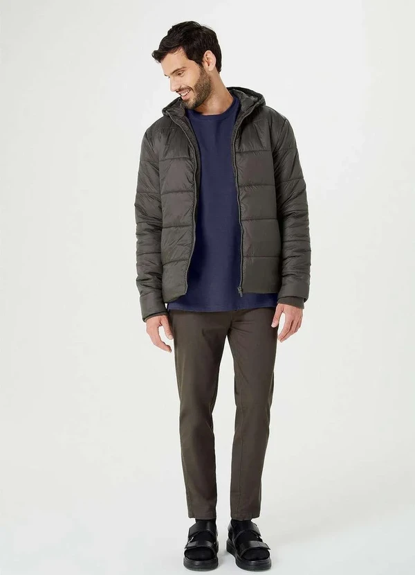 Hering - Camiseta Basica Masculina Super Cotton Azul 4