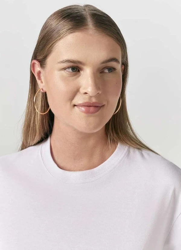 Hering - Camiseta Basica Masculina Super Cotton Branco 6