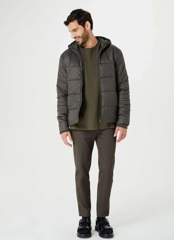 Hering - Camiseta Basica Masculina Super Cotton Verde 4