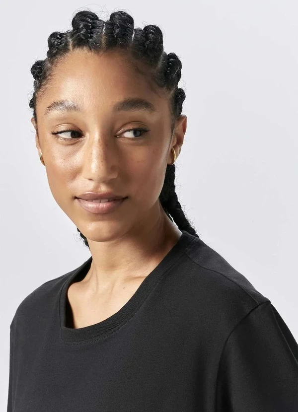 Hering - Camiseta Masculina Manga Curta Comfort Preto 8