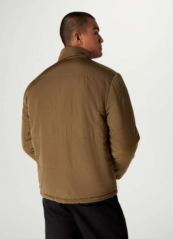 Hering - Jaqueta Masculina Comfort Puffer Dupla Face Verde 2
