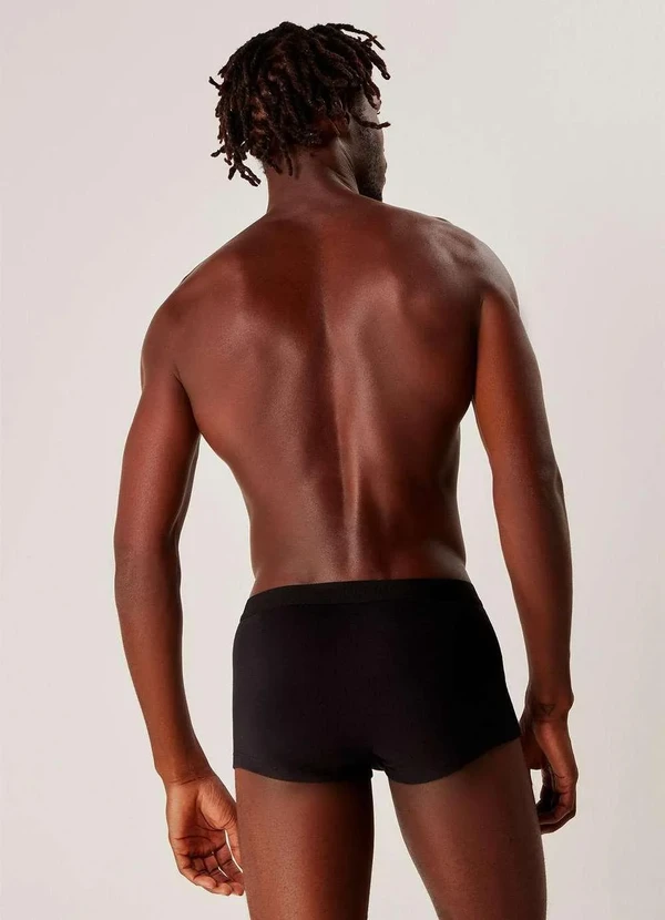 Hering - Kit 2 Cuecas Sunga em Algodao Preto 2