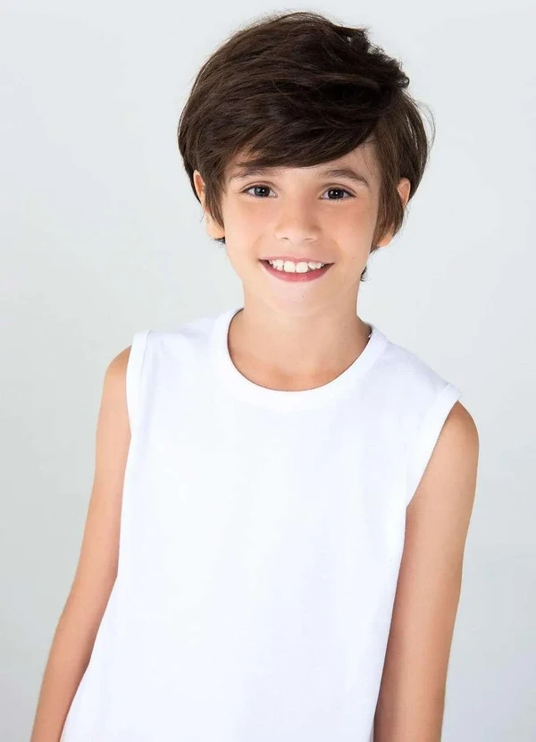 Hering - Regata Basica Infantil Menino Modelagem Tradicional Branco 4