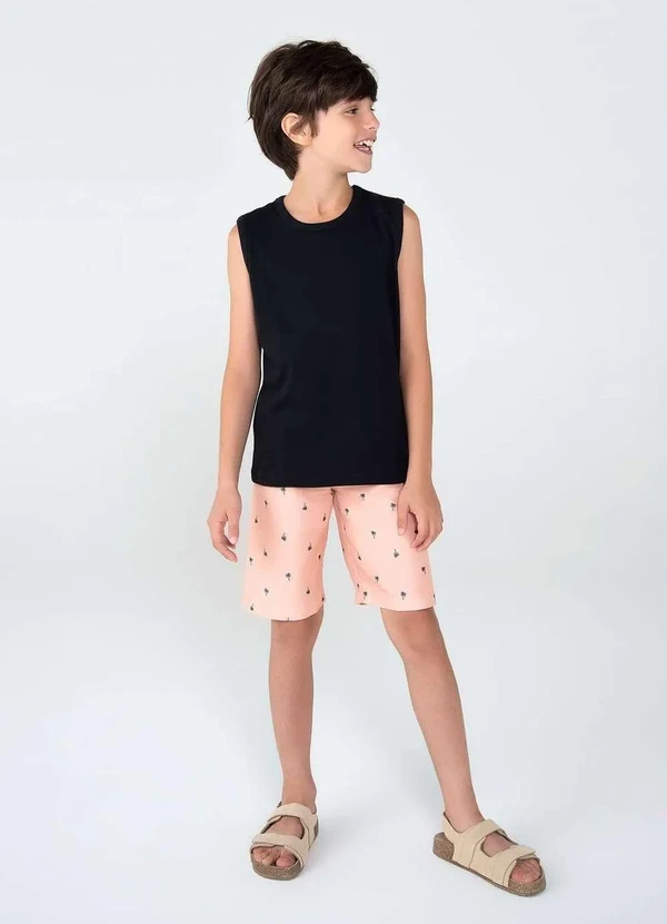 Hering - Regata Basica Infantil Menino Modelagem Tradicional Preto 2