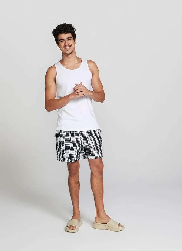 Hering - Regata Basica Masculina Slim Branco 3