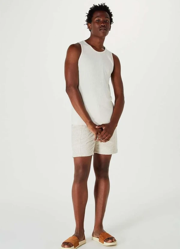 Hering - Regata Basica Masculina Slim em Ribana Bege 3