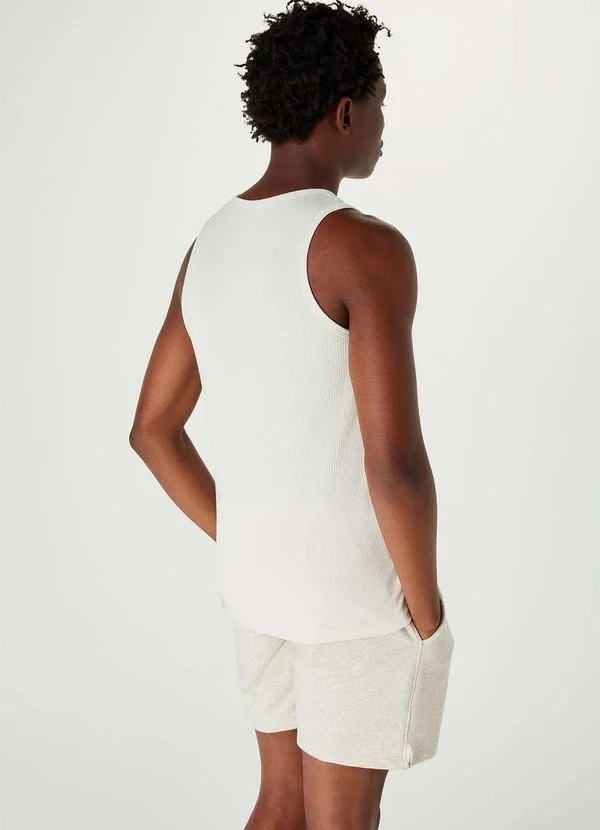 Hering - Regata Basica Masculina Slim em Ribana Bege 4