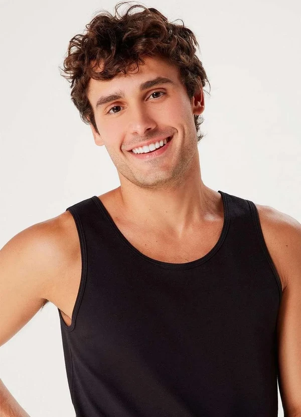 Hering - Regata Basica Masculina Slim Preto 3