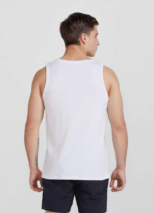 Hering - Regata Basica Masculina World Branco 3